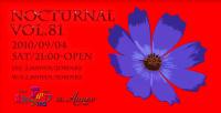 ゲイバー ゲイクラブイベント Nocturnal Vol.81 2010/09/04 Sat