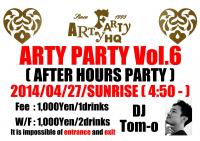 ARTY PARTY Vol.6 ( AFTER HOURS PARTY )  - 1985x1404 273.3kb