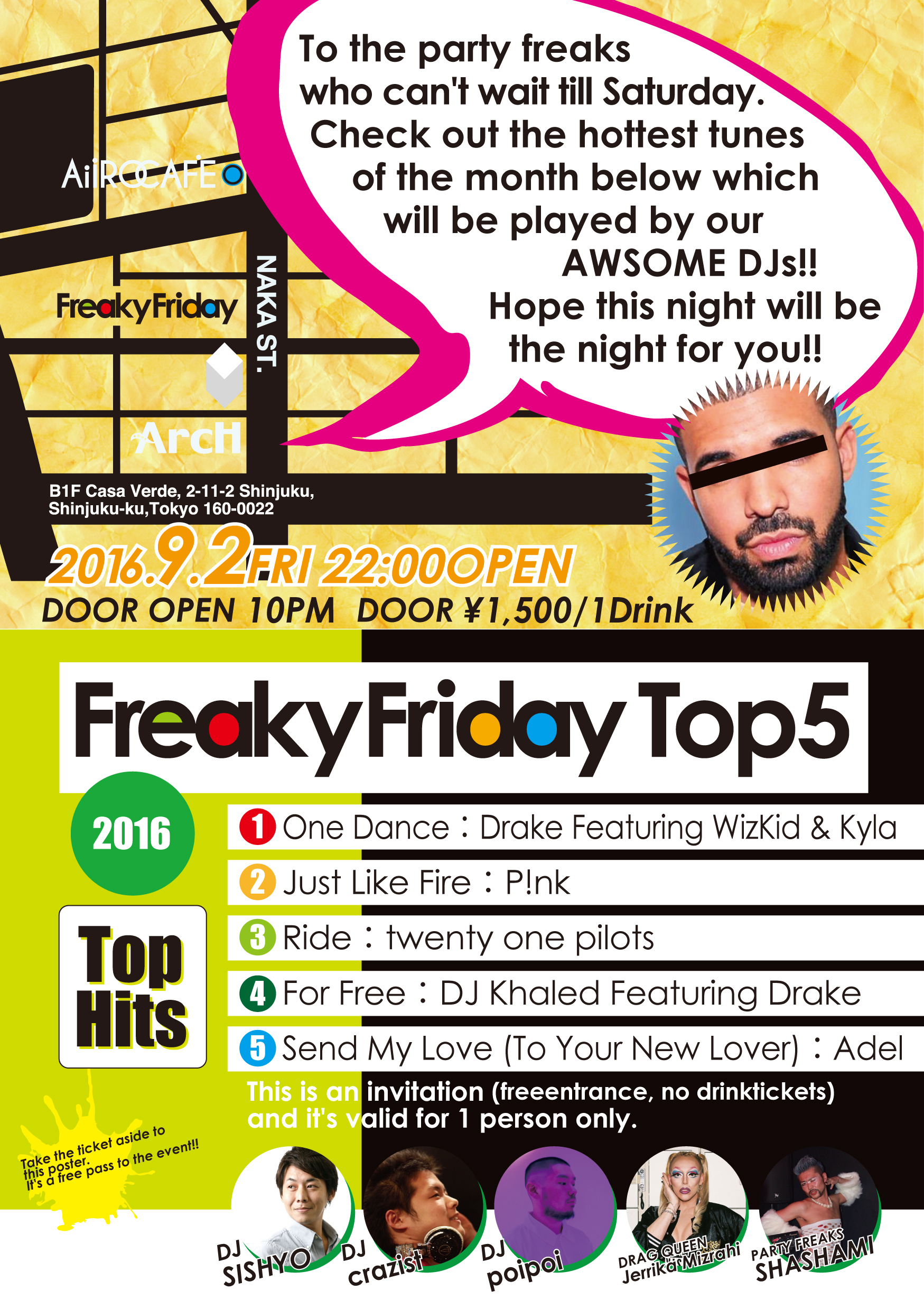 Freaky Friday 　Billboard-2chome-PARTY