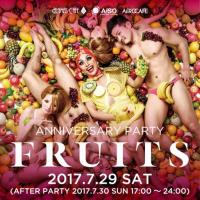 AiSOTOPE LOUNGE 5th Anniversary 　FRUITS 444x444 67kb