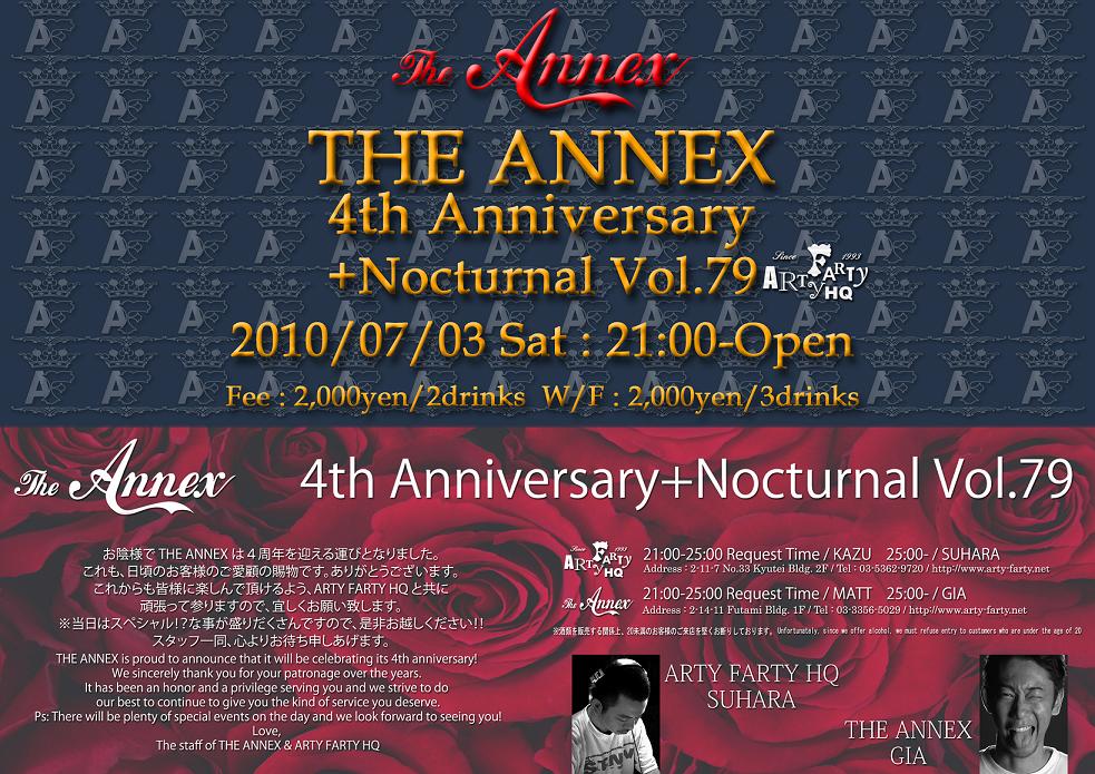 THE ANNEX 4th Anniversary + Nocturnal Vol.79 983x695 187.1kb