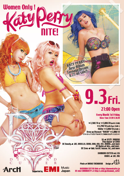 DIAMOND CUTTER「KATY PERRY NITE!」 419x596 94.3kb