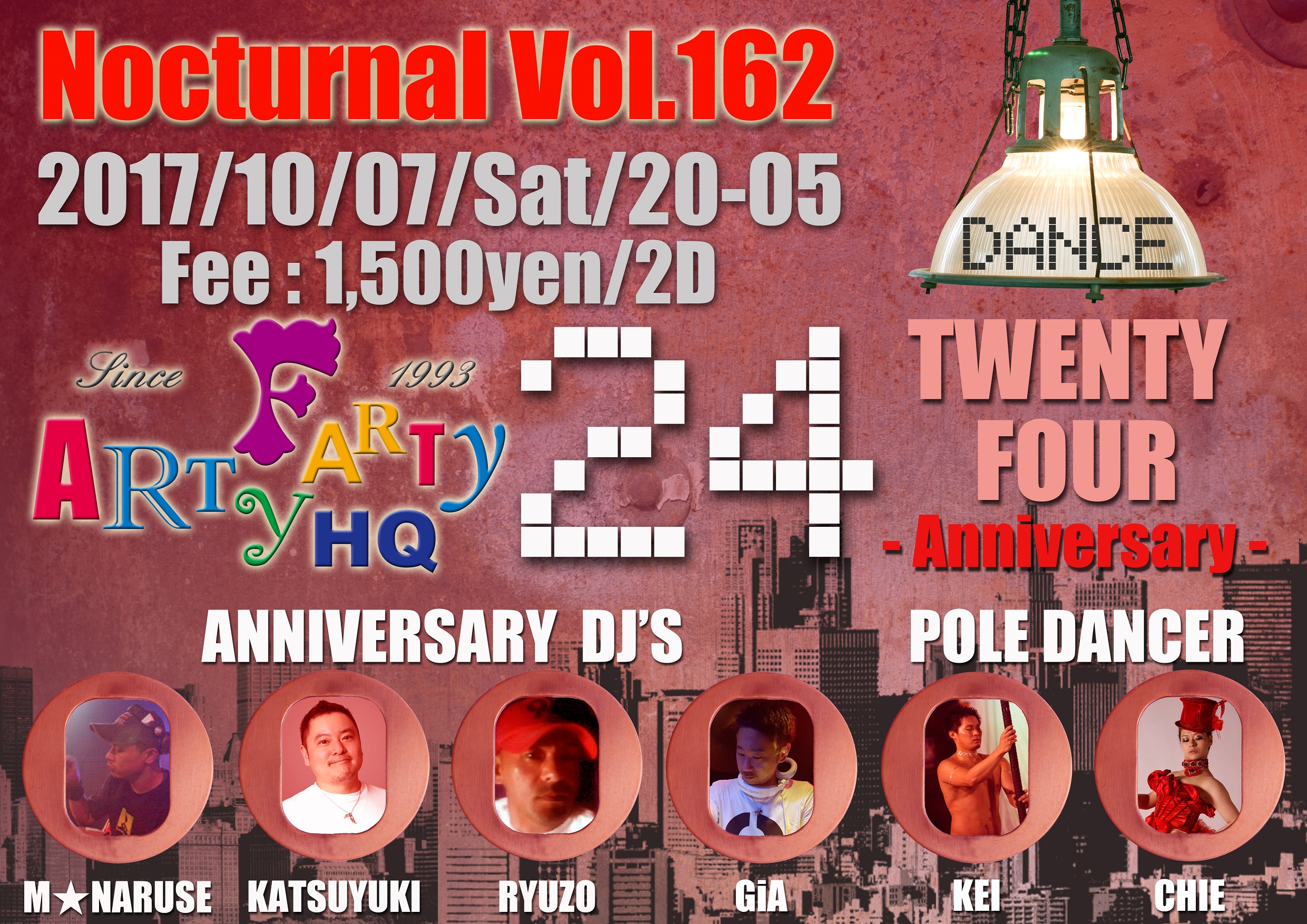 24 TWENTY  FOUR  ANNIVERSARY (Nocturnal Vol.162)