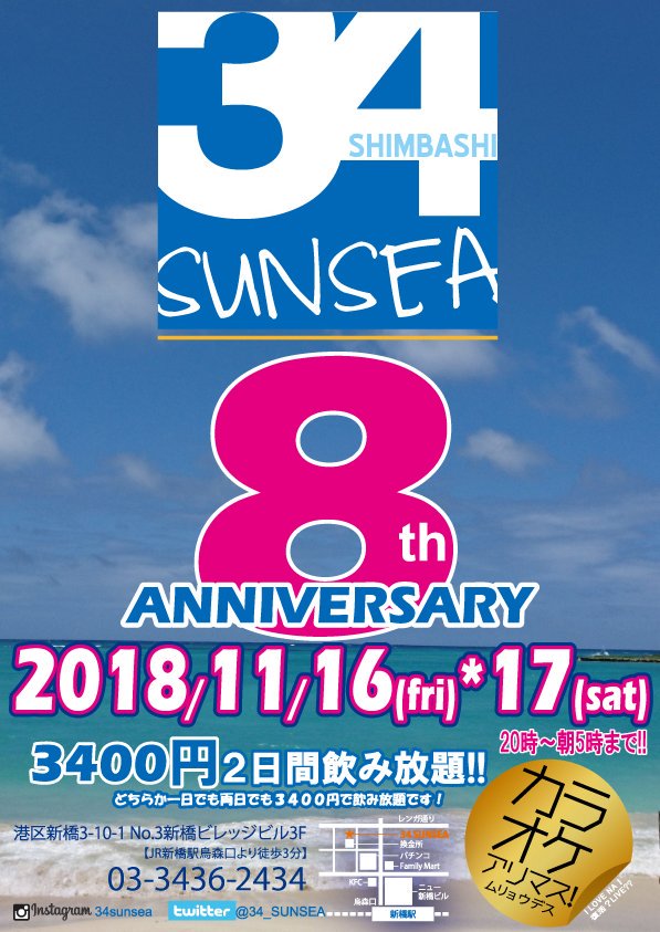 8周年パーティー