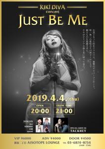KIKI DIVA concert ～JUST BE ME～ 1721x2435 465kb