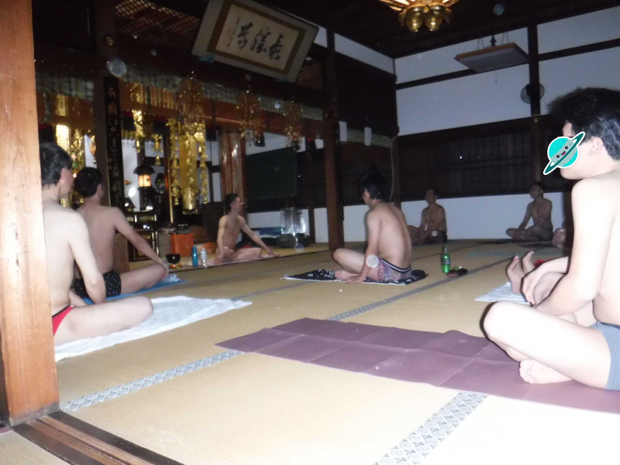 5月11～12日（土日）京都の街中のお寺でヌードヨガ・リトリート♪
