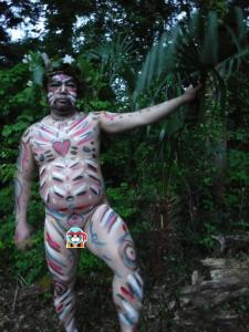 ボディペイントで変身体験！　★半額キャンペーン★ 384x512 73.6kb