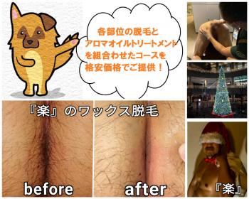 『楽』VIOワックス脱毛＆ リラクゼーションコース 開設！  - 1248x998 515kb - 