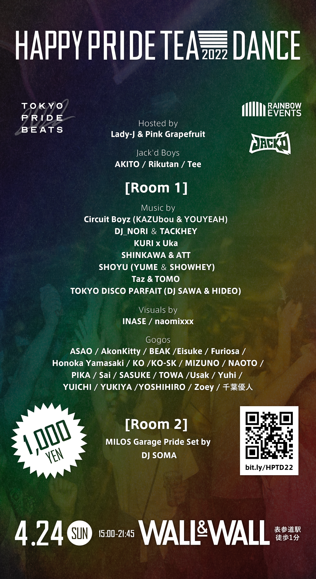 Happy Pride Tea Dance 2022