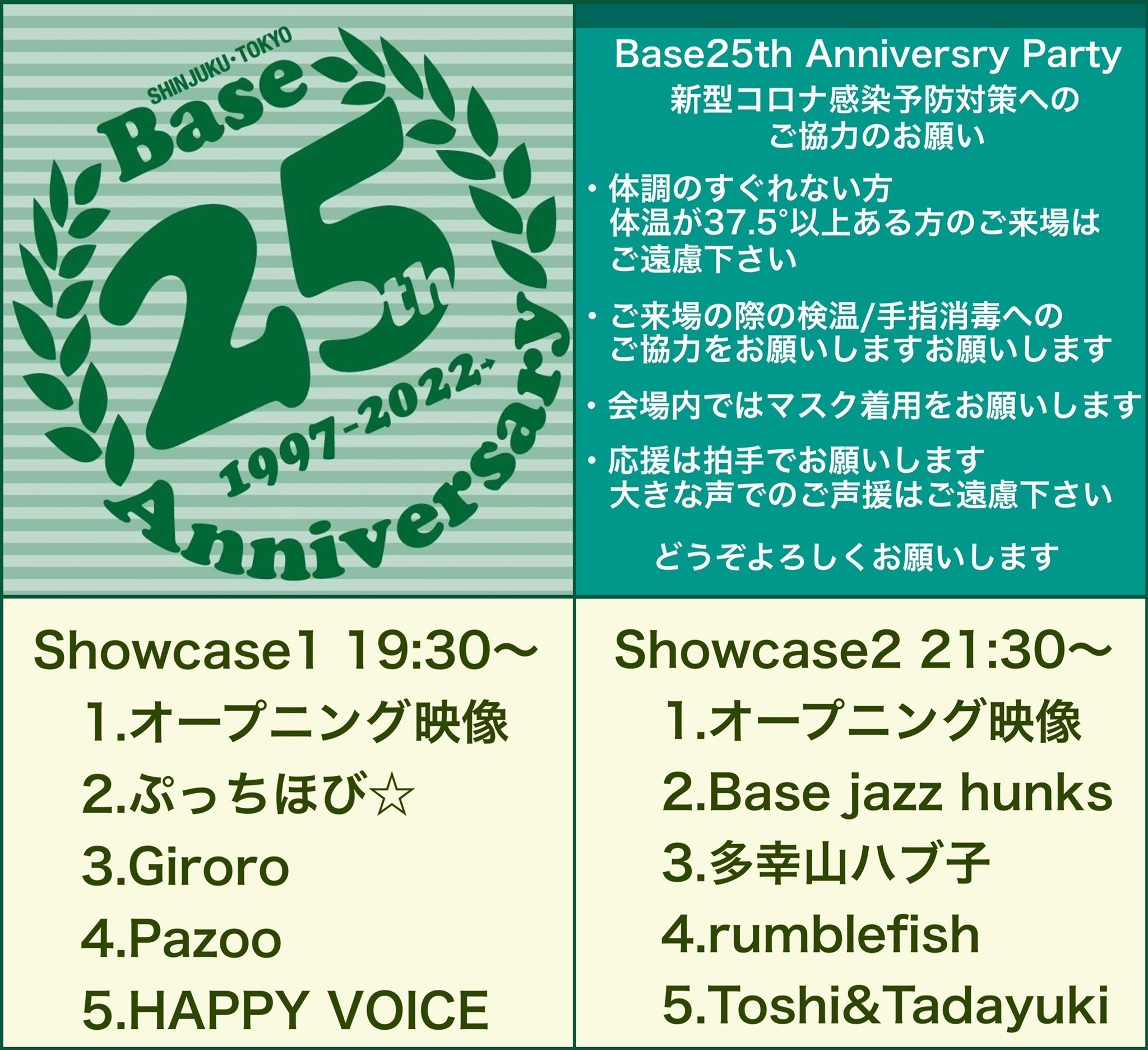 25周年 Anniversary