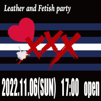 11/6(日) レザー&フェティッシュパーティー ” .XXX " 1000x1000 98.8kb