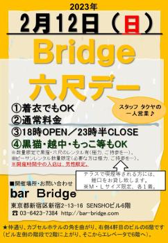 Bridge 六尺デー　2023年2月開催 720x1040 196kb