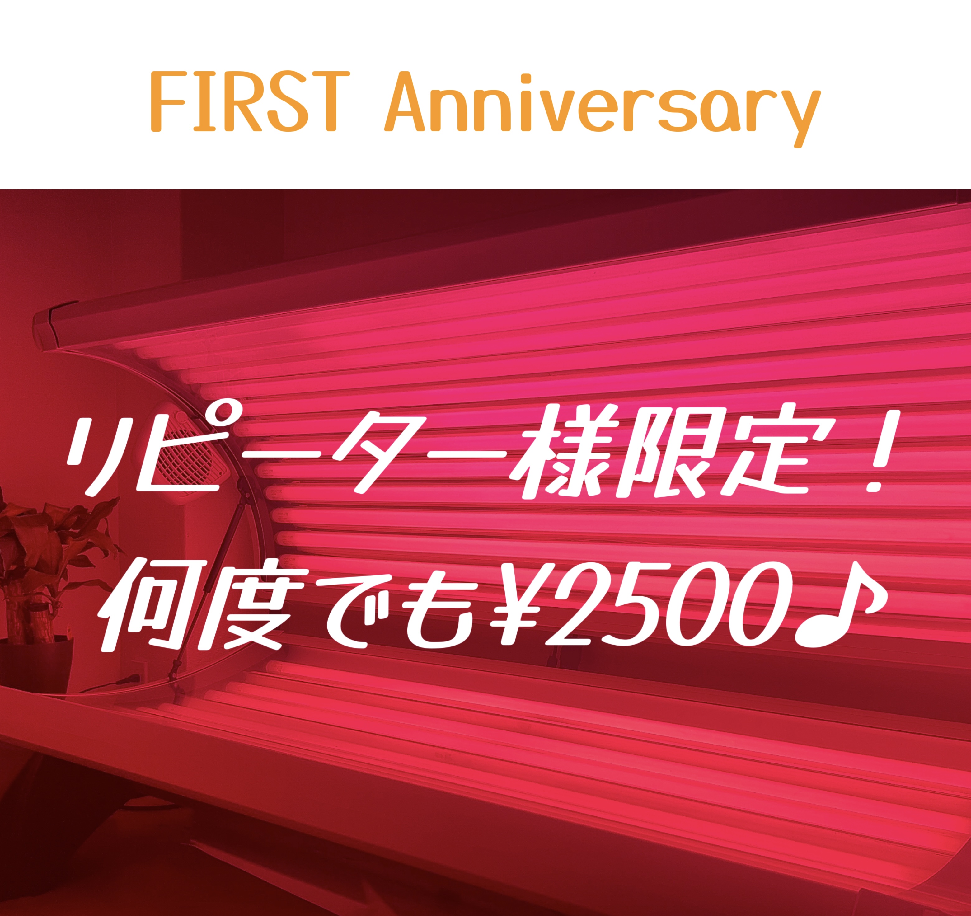 おかげさまで１周年㊗