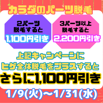 1月のキャンペーン  - 640x640 168kb