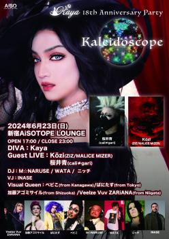 Kaya solo 18th Anniversary『Kaleidoscope』 1811x2560 1377.6kb