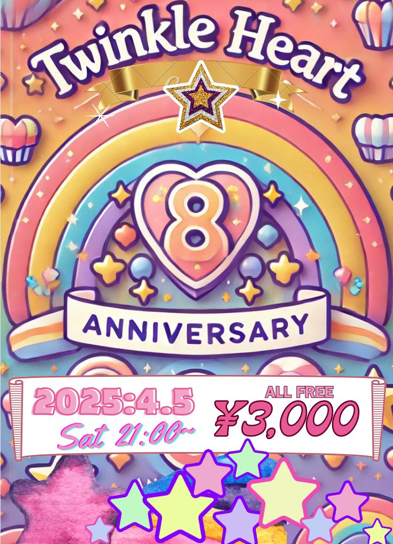 8周年パーティー