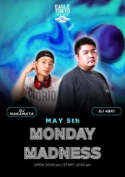 ゲイバー ゲイイベント ゲイクラブイベント MONDAY MADNESS