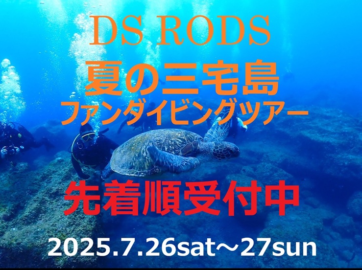 2025夏の三宅島ファンダイビングツアー