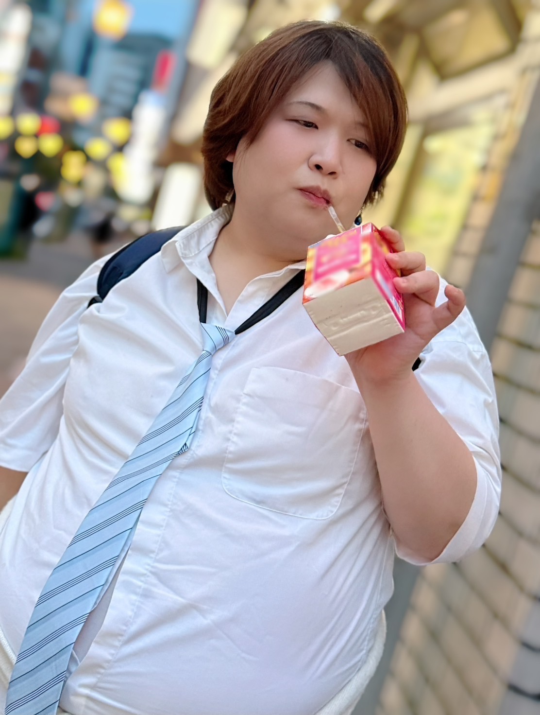 新宿歌舞伎町発！130kgの可愛いミルキー君最新グラビア！