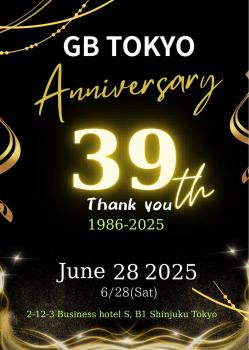 ゲイバー ゲイイベント ゲイクラブイベント 39周年パーティー
