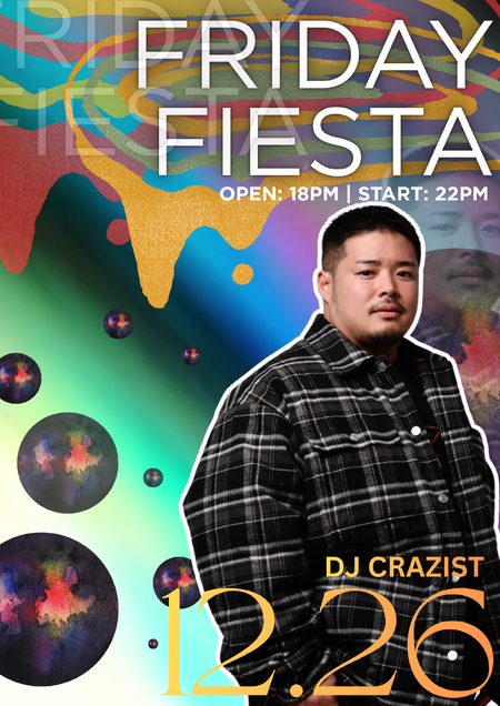 ゲイバー ゲイイベント ゲイクラブイベント FRIDAY FIESTA