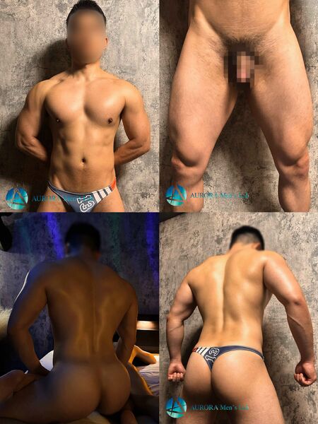 新宿⭐️ゲイマッサージ⭐️奥二重、短髪髭、筋肉質、デカマラ、雄顔、超イケメン新人【海星】デビューしました！！🎉 3442x4590 2154.3kb