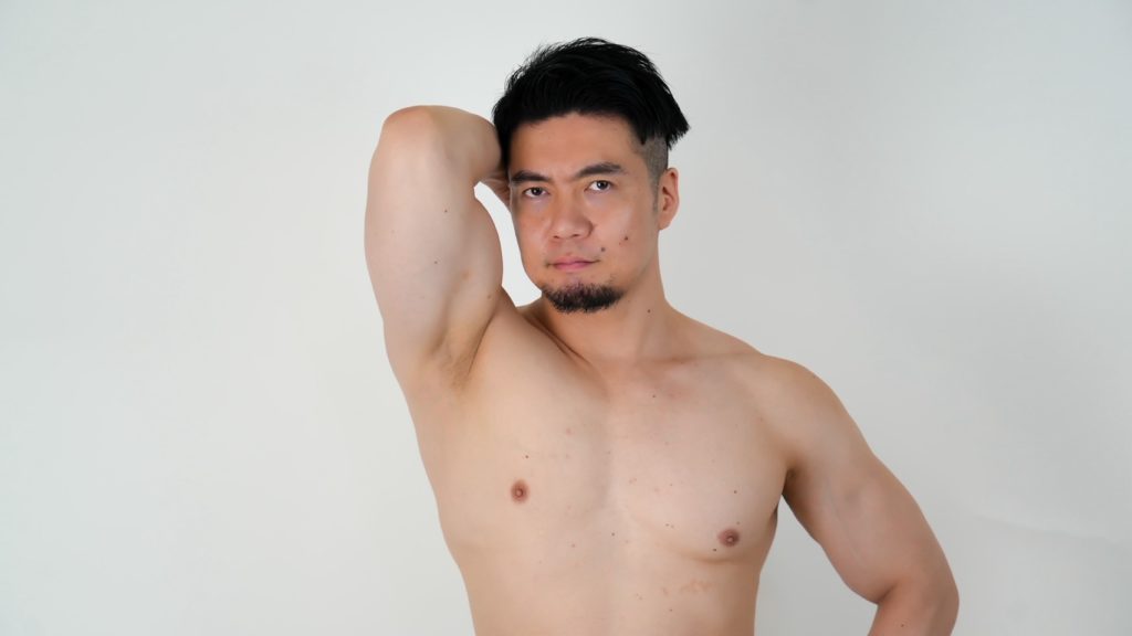 🔥 AKILA（174cm/80kg/37歳/P15cm）胸ピク可能な良質筋肉パティシエ【AKILA】