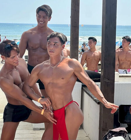 ゲイバー ゲイイベント ゲイクラブイベント 4月18日（土）19：00～パンイチ、褌、競パン、全裸OK飲み会！@大阪