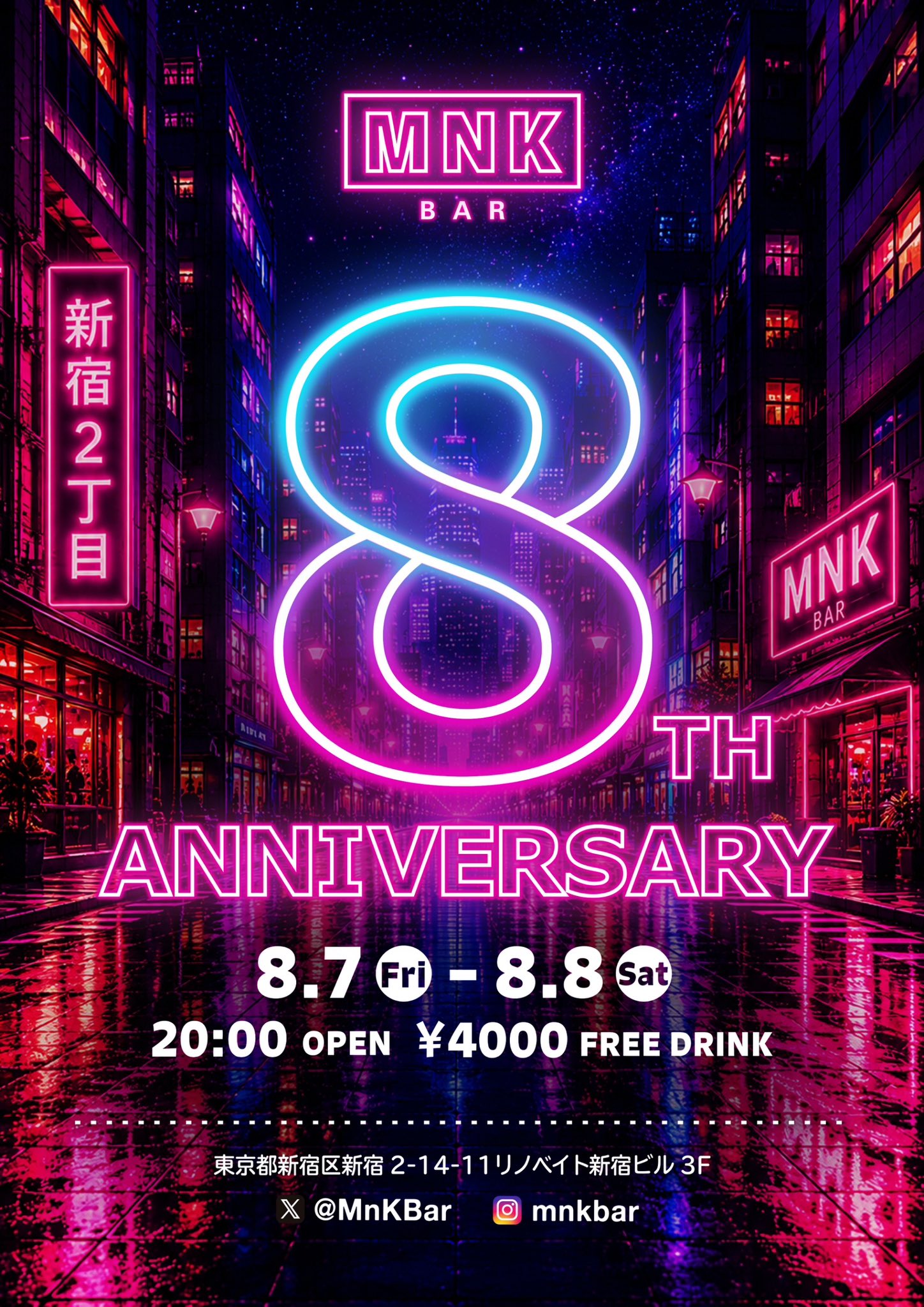 ８周年