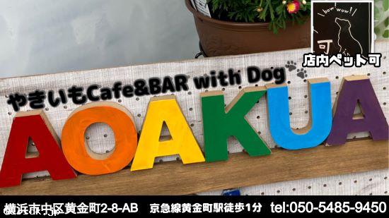 やきいもCafe&BAR with Dog『AOAKUA』 - 神奈川県 横浜 レストラン/カフェ  - アオアクア
